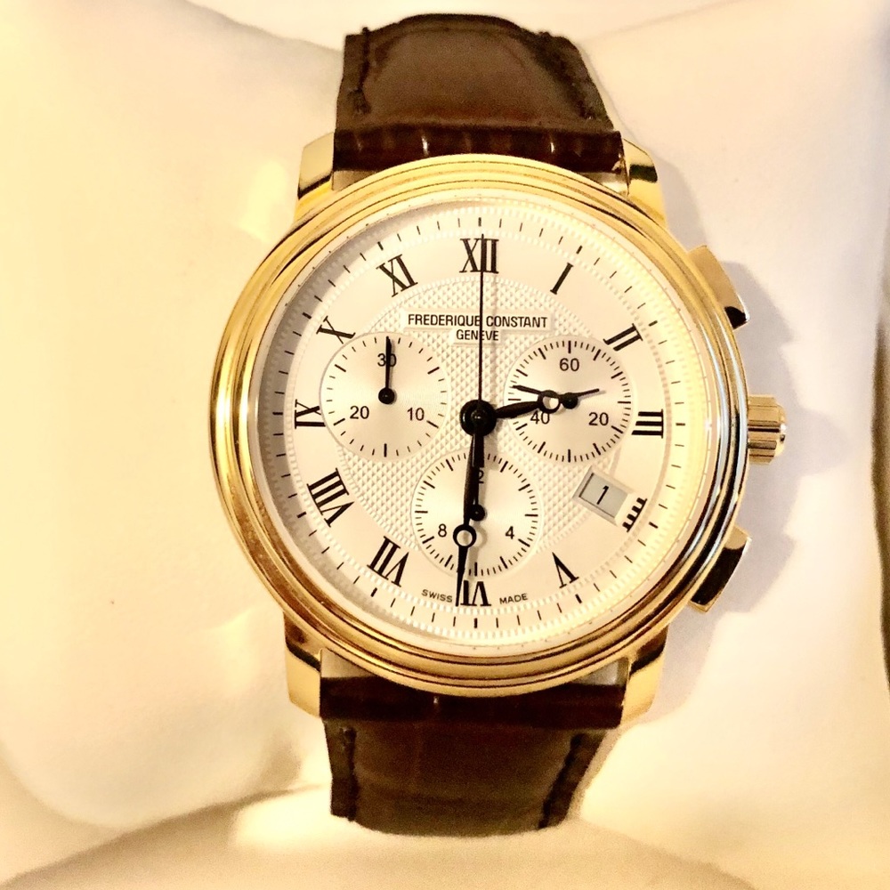 Frederique Constant 40mm Quartz Watch